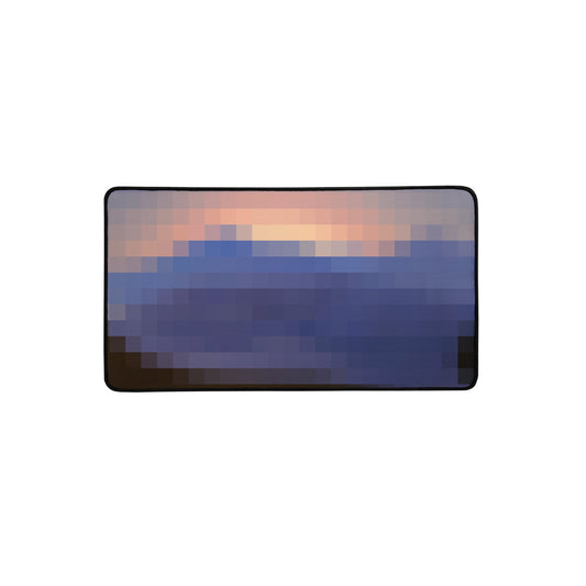 Sunset Desk Mat 12×22 inch front view