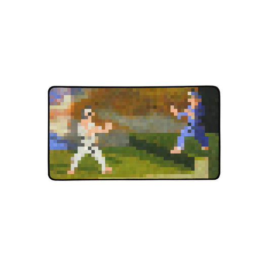 Fighters Desk mat 12×22 inch front view