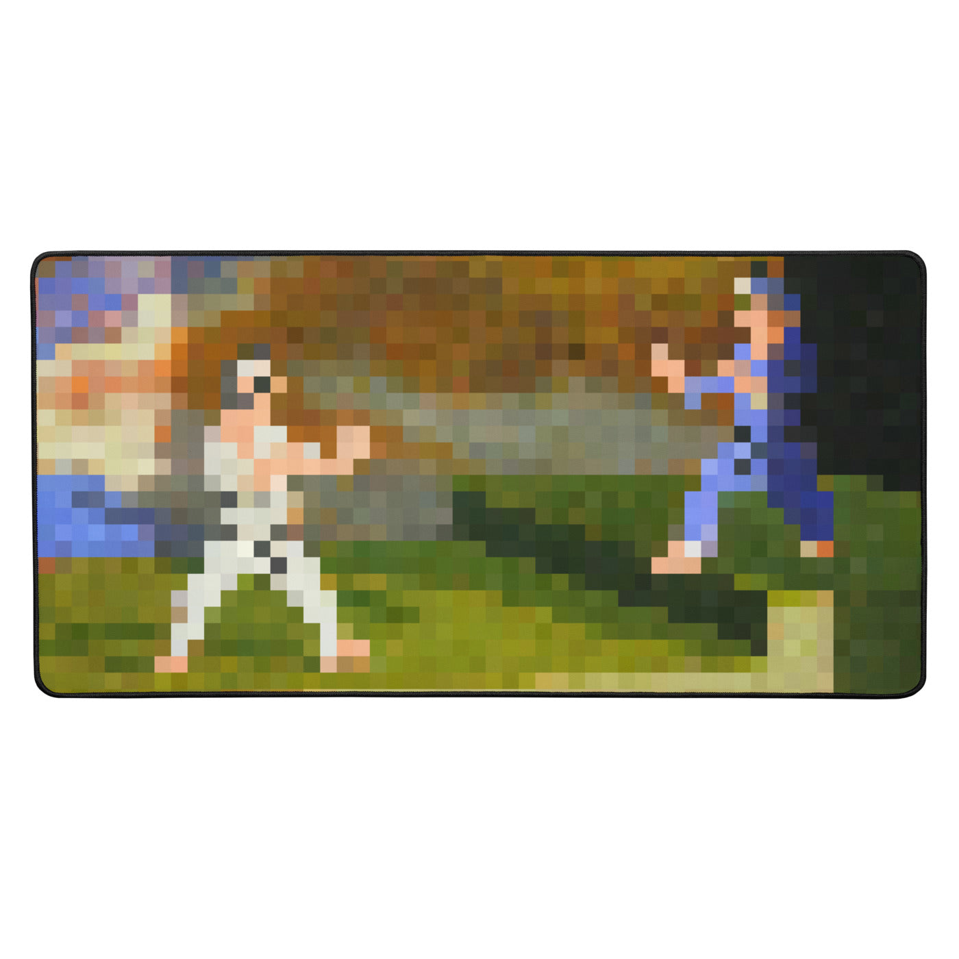 Fighters Desk mat 16×32 inch front view