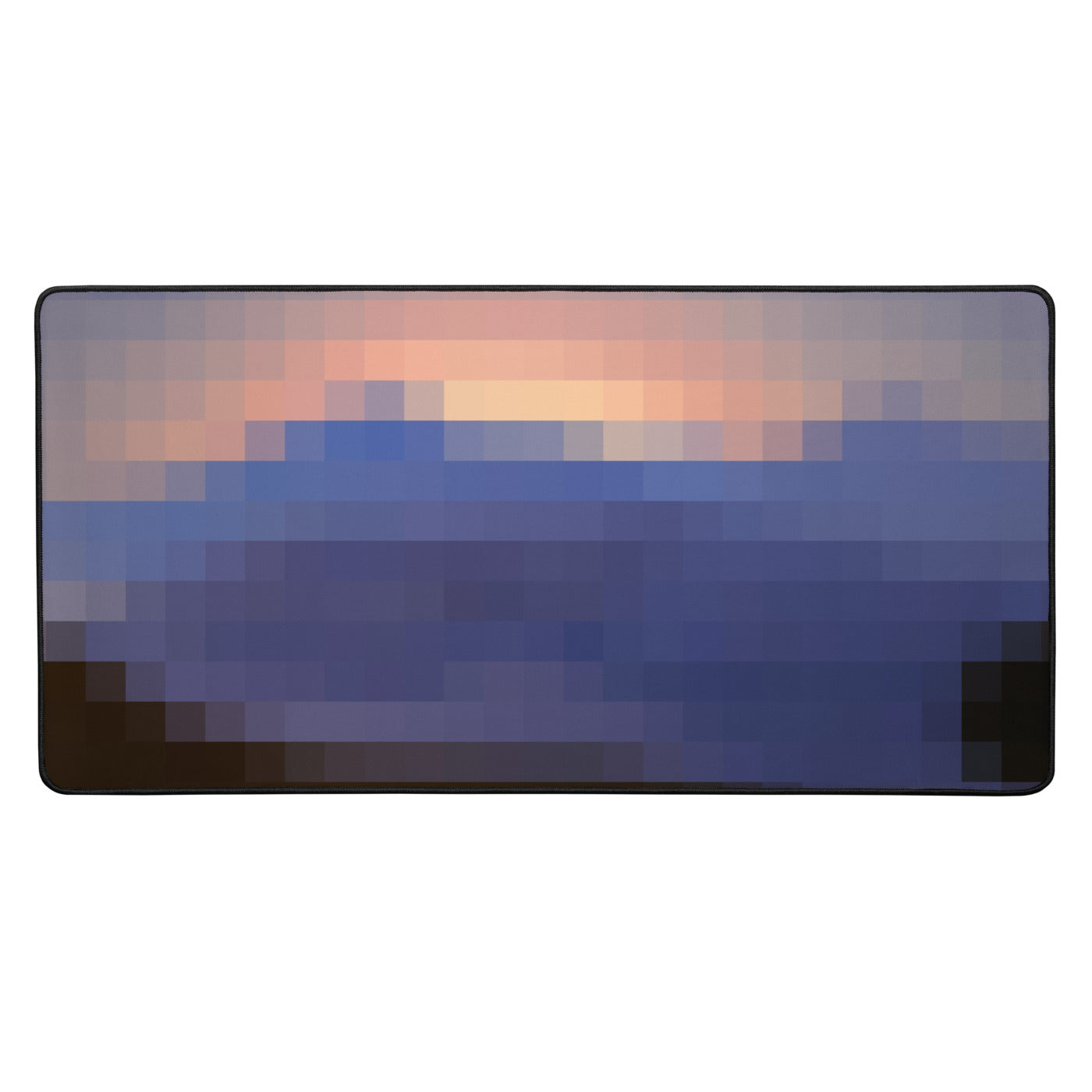 Sunset Desk Mat 16×32 inch front view