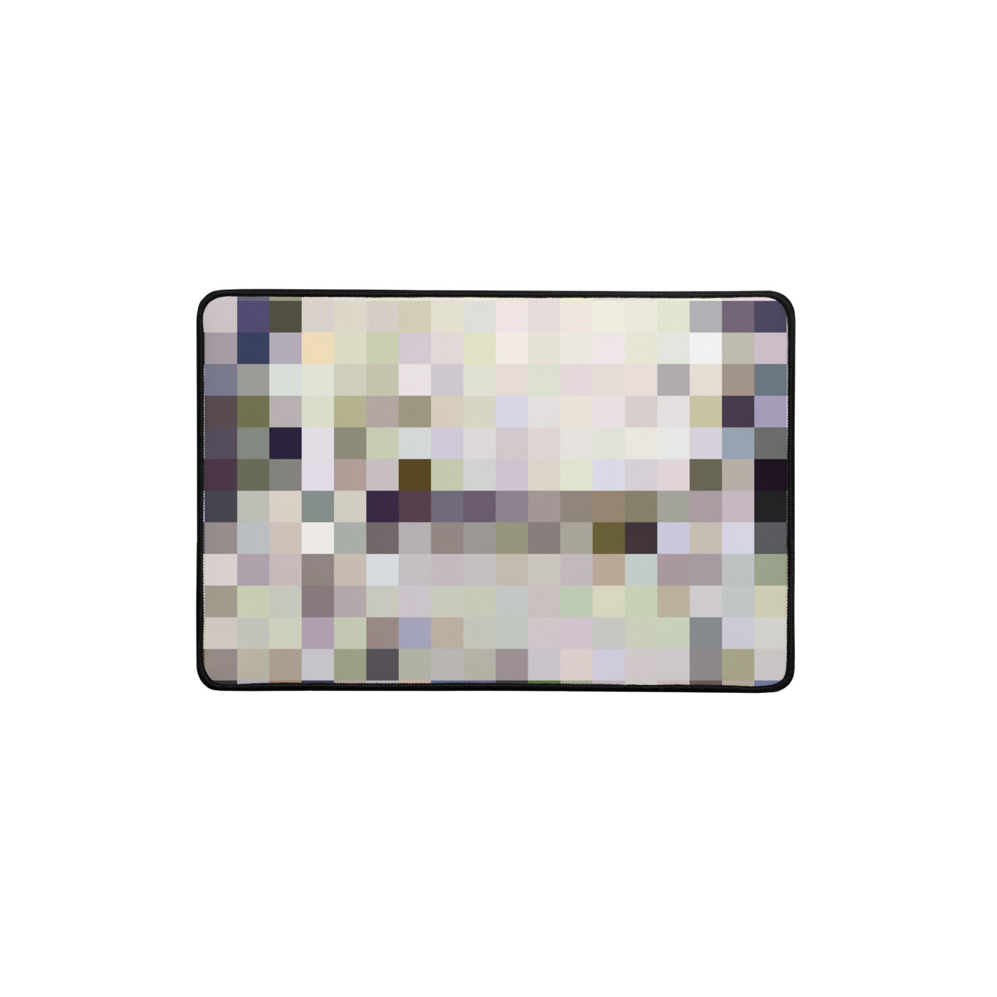 Bonjour Monsieur Courbet Desk Mat 12×18 inch front view